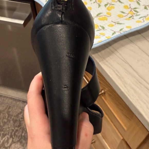 Black platform wedges - Picture 9 of 9